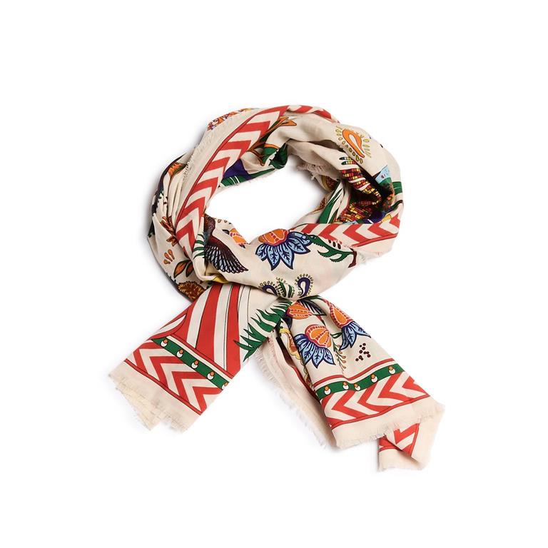Magic India Scarf/Beige