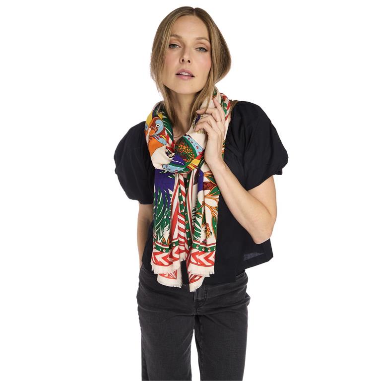 Magic India Scarf/Beige
