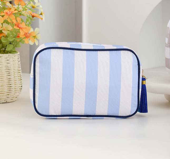 Cosmetic Bag Colorful Striped