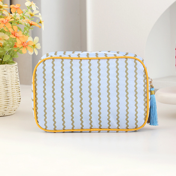 Cosmetic Bag Colorful Striped