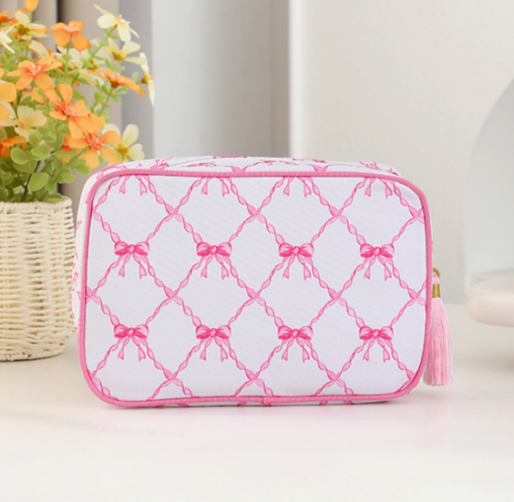 Cosmetic Bag Colorful Striped