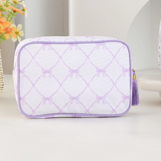 Cosmetic Bag Colorful Striped