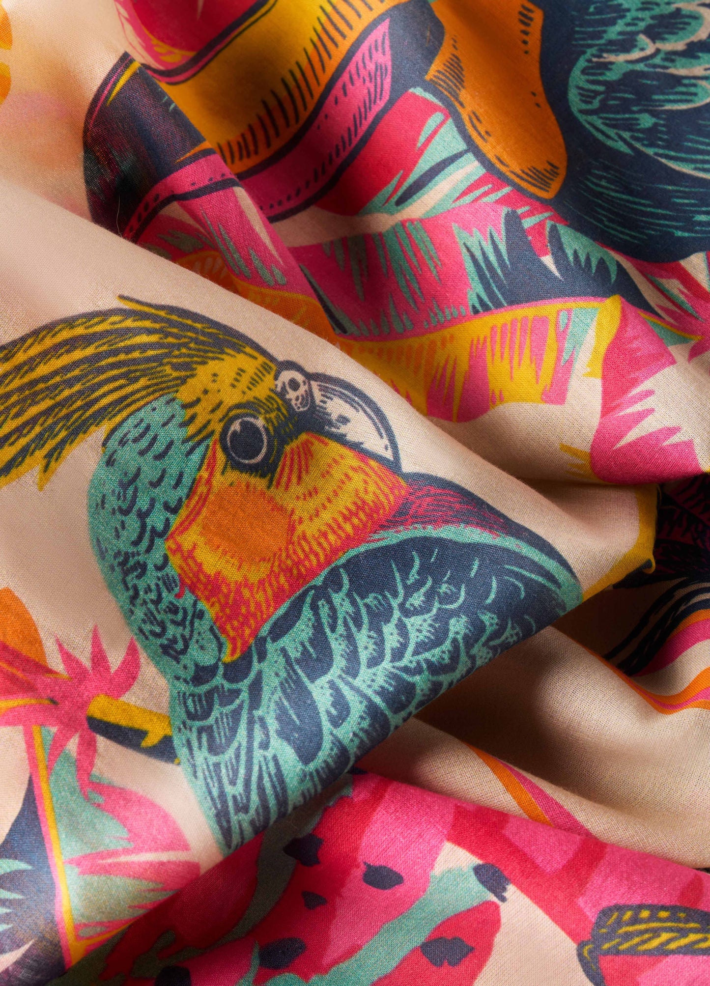 Cotton Scarf - Tropical Paradise