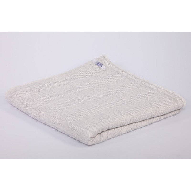 Herringbone  Cashmere Blanket