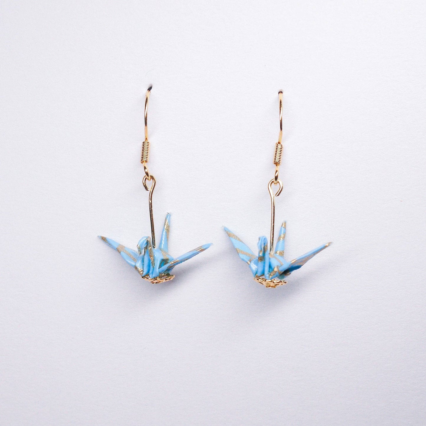 Small Crane Earrings